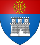 Blason ville fr Castelsarrasin (Tarn-et-Garonne)